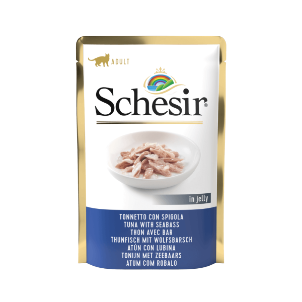 Schesir Plic cu Ton şi Biban 85g Schesir Plic cu Ton şi Biban 85g