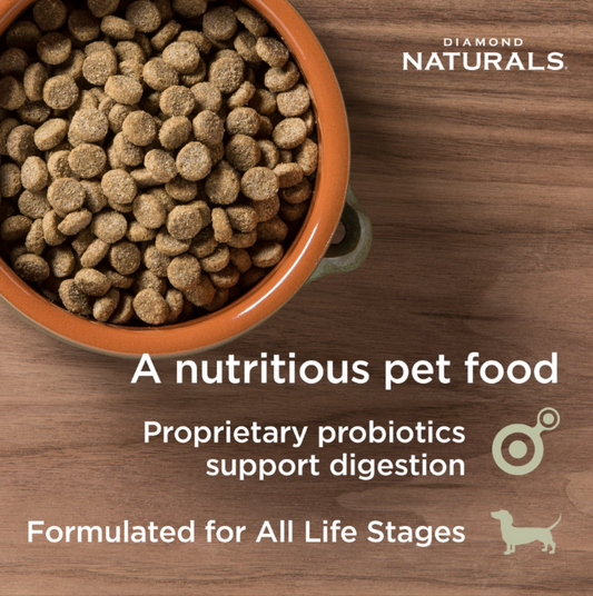Diamond Naturals Skin & Coat 15kg Hrană Uscată pentru Câini cu Somon