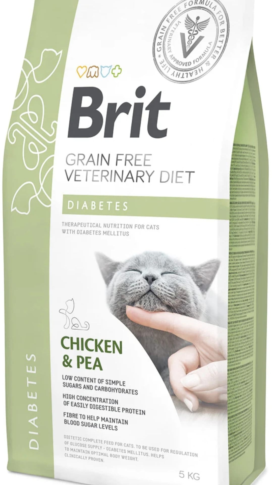 BRIT CAT DIABETIC 5KG