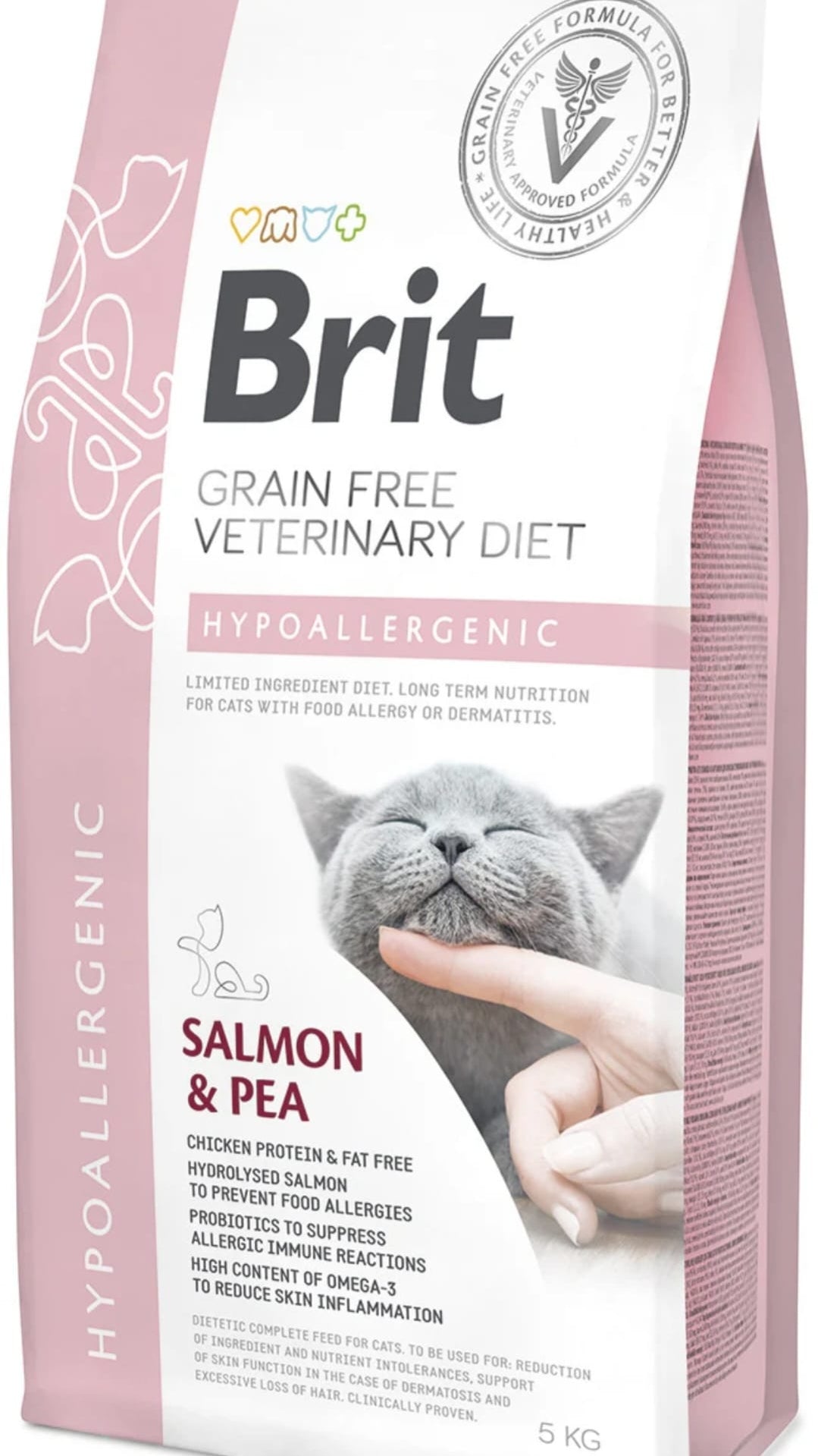 BRIT CAT HYPOALLERGENIC 5KG