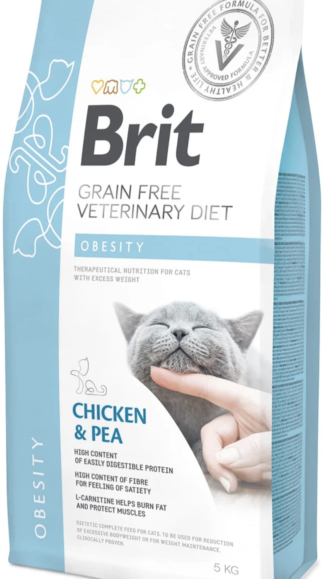 BRIT CAT OBESITY 5KG