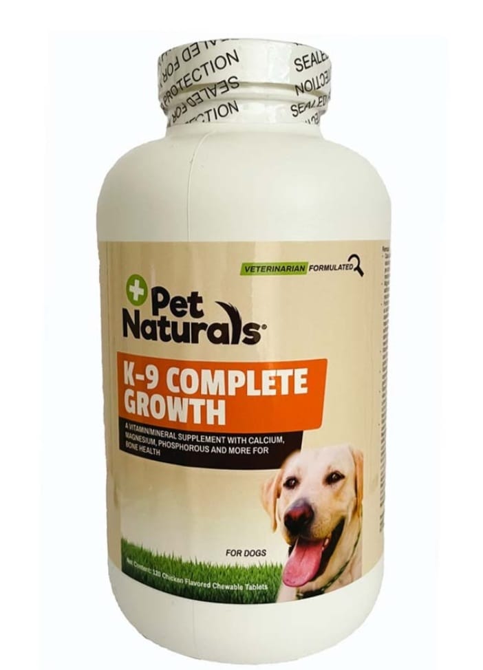 K-9 COMPLETE GROWTH FLACONx120Tablete K-9 COMPLETE GROWTH FLACONx120Tablete