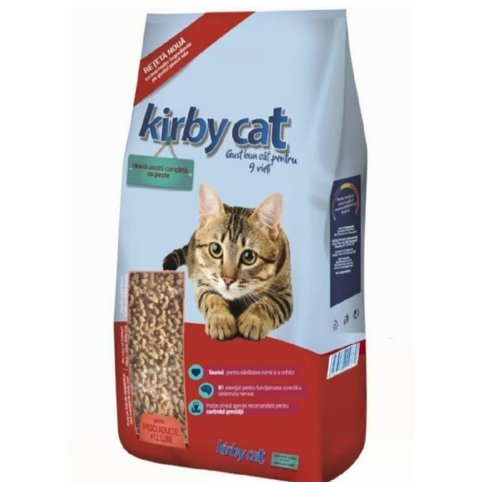 Kirby Everyday Cat Peşte 12kg Kirby Everyday Cat Peşte 12kg