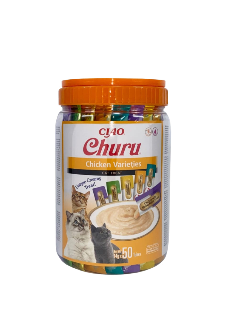 Churu Piure Pui 50 plicuri x 14g