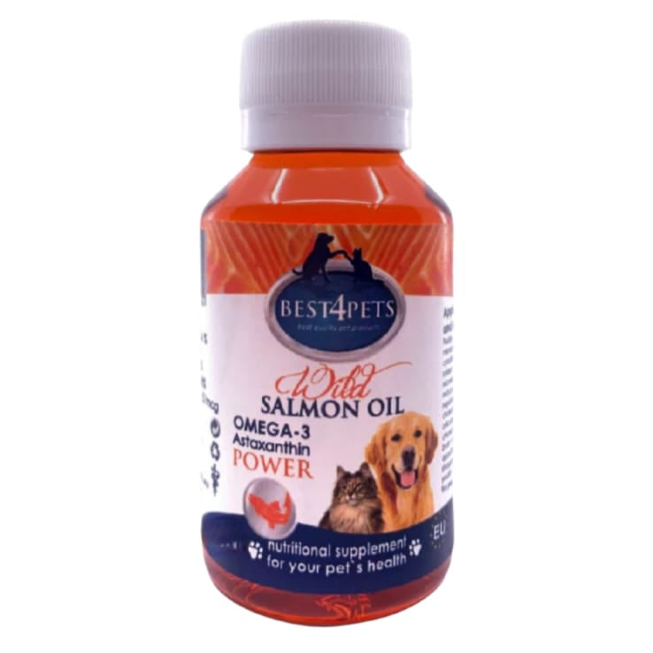 ULEI SOMON SALBATIC PENTRU CAINI SI PISICI 250ML BEST4PETS