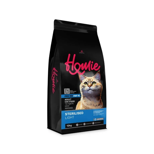 Homie Special, Hrana uscata pentru pisici sterilizate, Light, 12 Kg