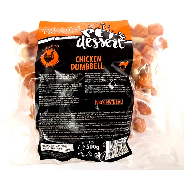 Pet’s Dessert Chicken Dumbbell 500g