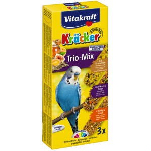 Vitakraft Batoane pentru Peruşi cu Miere, Ou şi Fructe 3buc