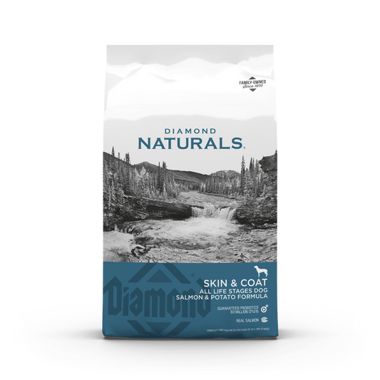 Diamond Naturals Skin & Coat 15kg Hrană Uscată pentru Câini cu Somon