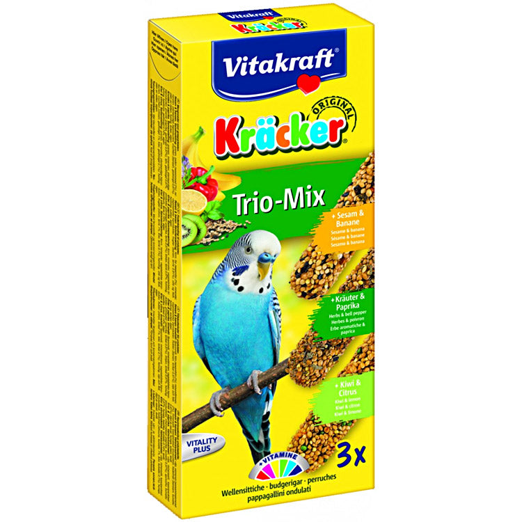 Vitakraft Batoane pentru Peruşi cu Fructe 3buc
