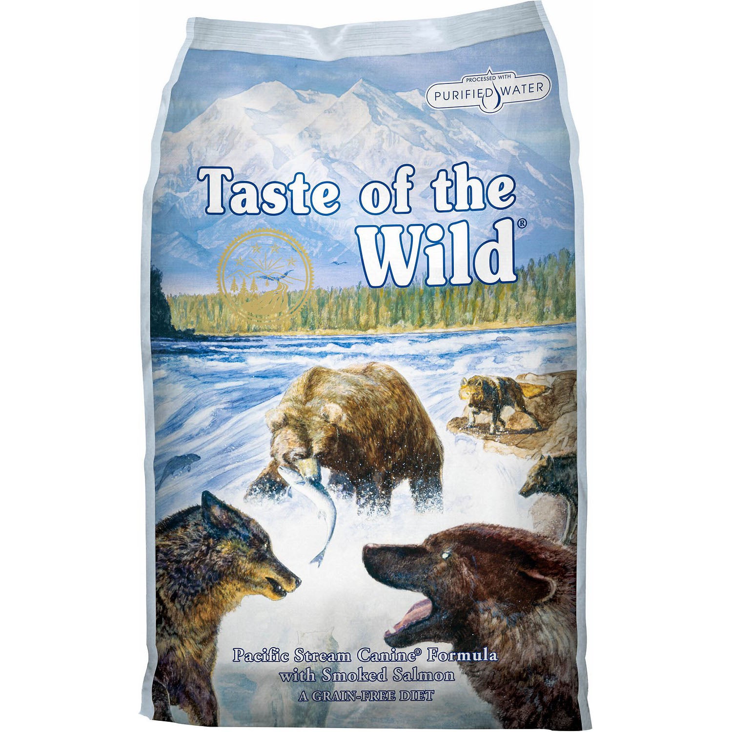 Taste of the Wild Pacific Stream – Hrană uscată pentru câini cu Somon 18,14 Kg