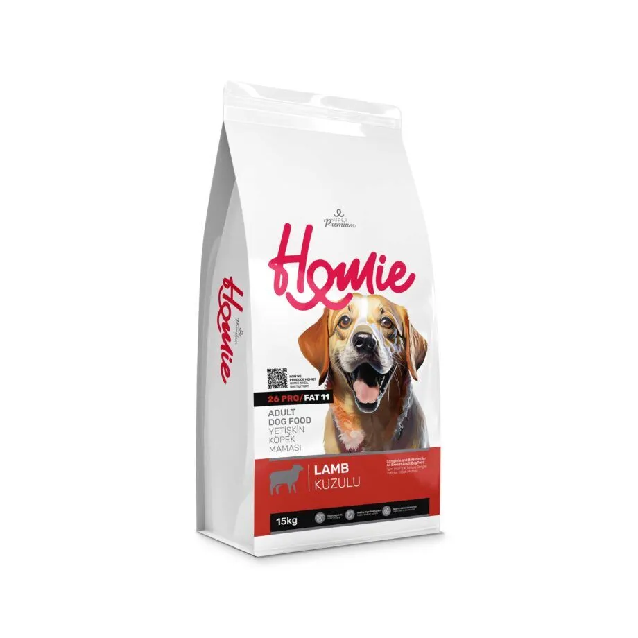 HOMIE SUPER PREMIUM DOG ADULT Lamb 15 KG