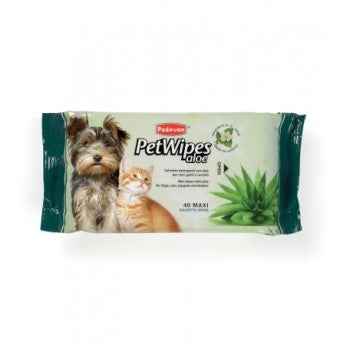 PET WIPES CU ALOE (servetele umede)