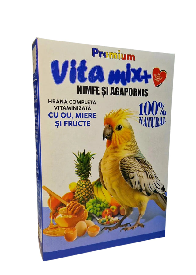 VITAMIX+ HRANA VITAMINIZATA PENTRU NIMFE SI AGAPORNIS 400G