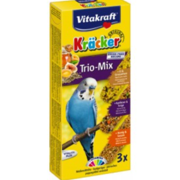 Vitakraft Batoane pentru Peruşi cu Miere, Ou şi Fructe 3buc