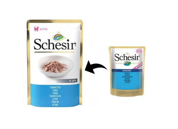SCHESIR KITTEN PLIC 85g ton