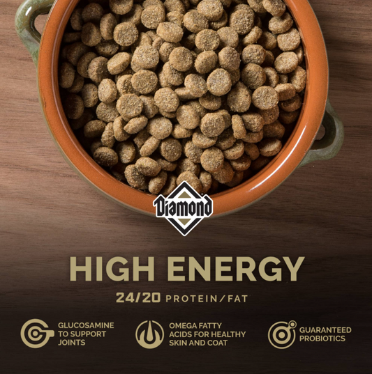 Diamond High Energy – Hrana pentru câini adulți activi și sportivi