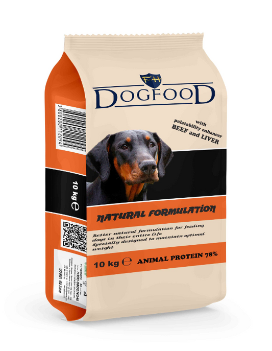 Ljubimetz Dog Vită și Ficat 10Kg – Hrană completă și echilibrată pentru câini adulți