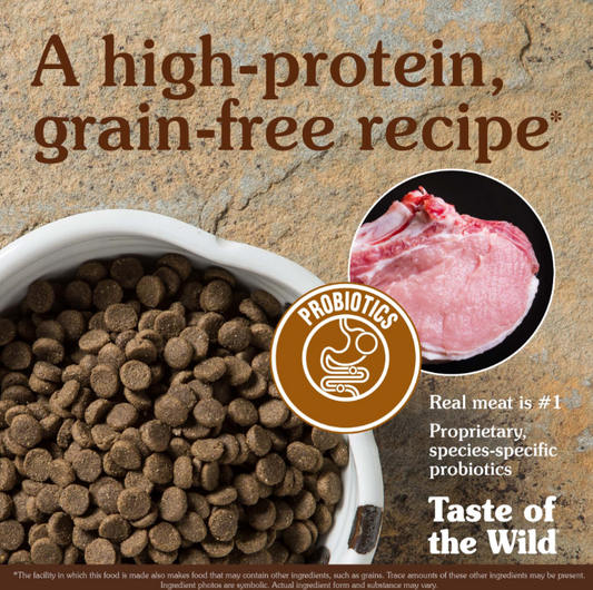 Taste of the Wild Southwest Canyon Canine Formula – Cu carne de Mistreț Sălbatic 12,2 Kg