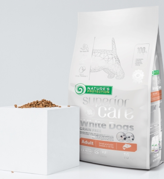 Nature’s Protection Superior Care Mini Adult Grain Free – cu somon norvegian 1.5KG