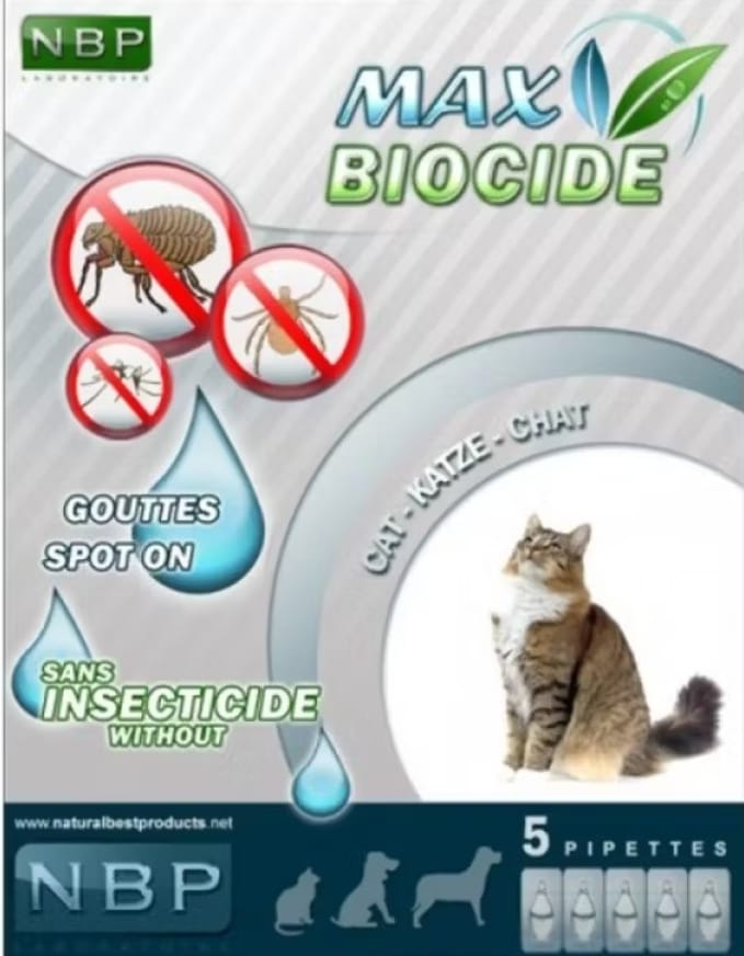 NBP PIPETE ANTIPARAZITARE PISICI 5BUC/SET