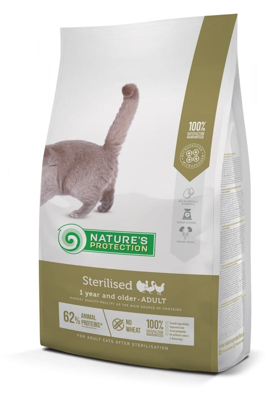 NATURE'S PROTECTION CAT NEUTERED/STERILISED 7KG