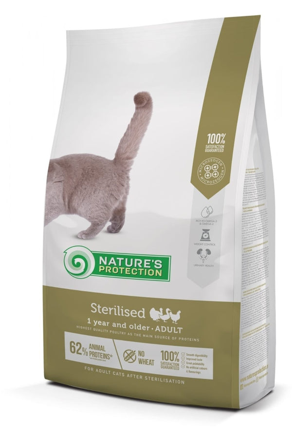 NATURE'S PROTECTION CAT NEUTERED/STERILISED 7KG