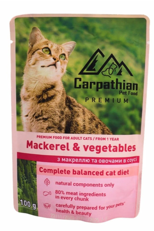 CARPATHIAN CAT MACROU SI LEGUME IN SOS 100G