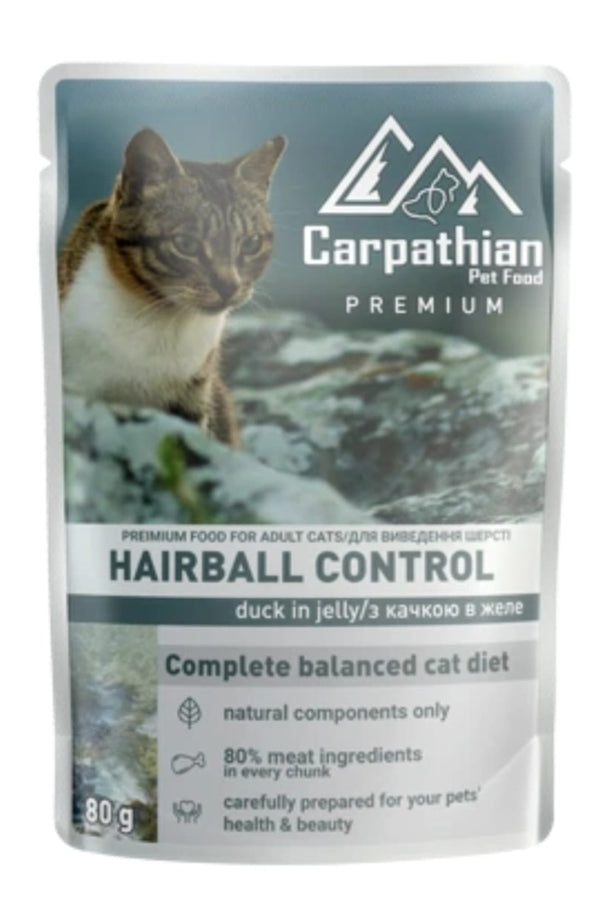 CARPATHIAN CAT PLIC RATA IN JELEU HAIRBALL CONTROL 80G