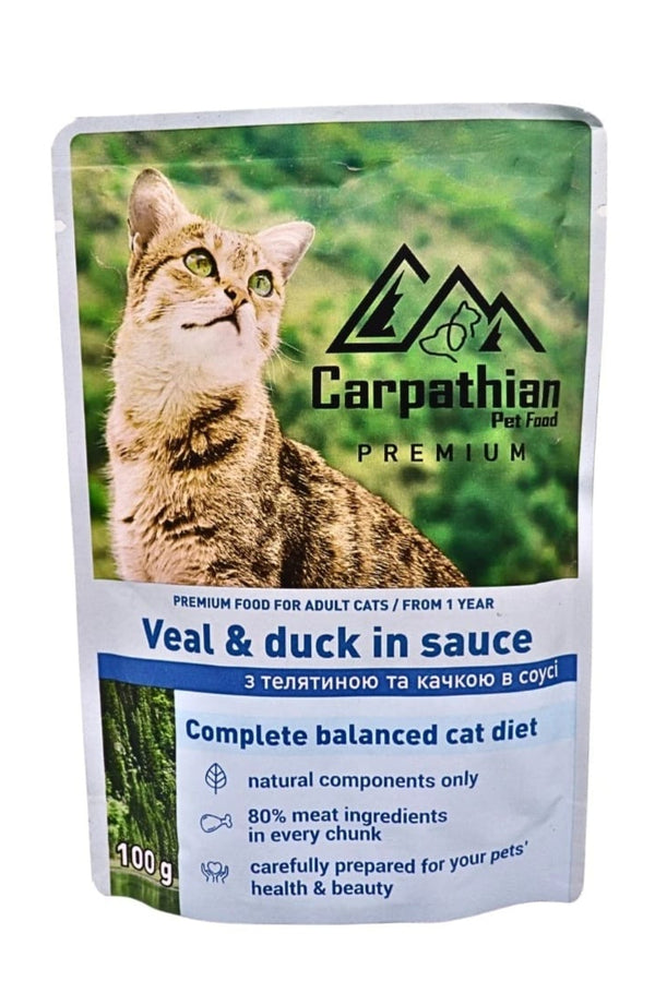 CARPATHIAN CAT PLIC VITEL SI RATA IN SOS 100G