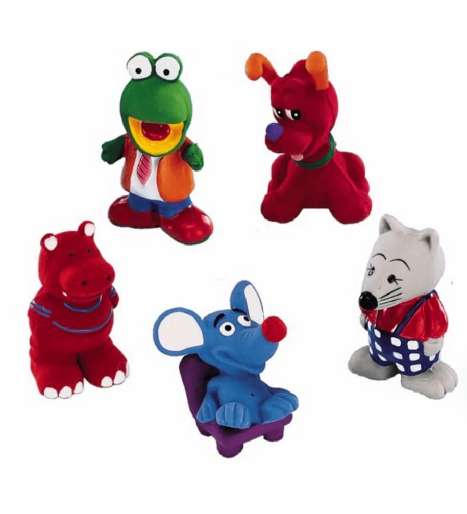 NOBBY JUCARIE PENTRU CAINI ANIMAL LATEX 8-10CM