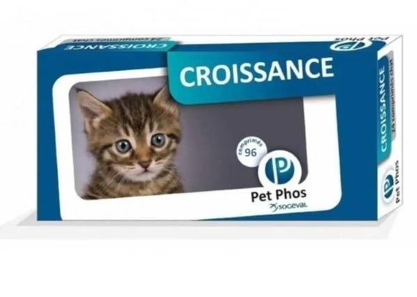 PET PHOS FELIN CROISSANCE 96TABLETE