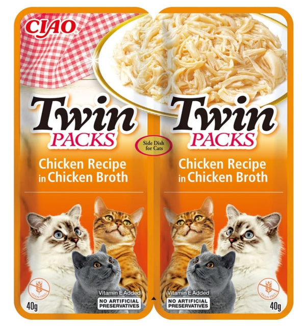 CHURU CAT TWIN Reteta de pui in supa de pui 40g x 2buc