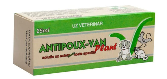 ANTIPOUX-VAN PLANT SOLUTIE ULEIOASA PENTRU TOATE SPECIILE 25 ML