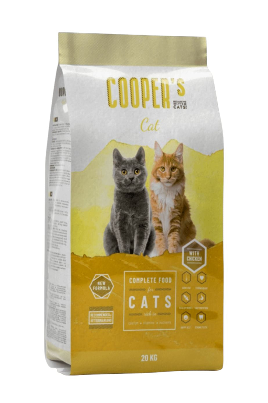 COOPER'S CAT PESTE 20KG