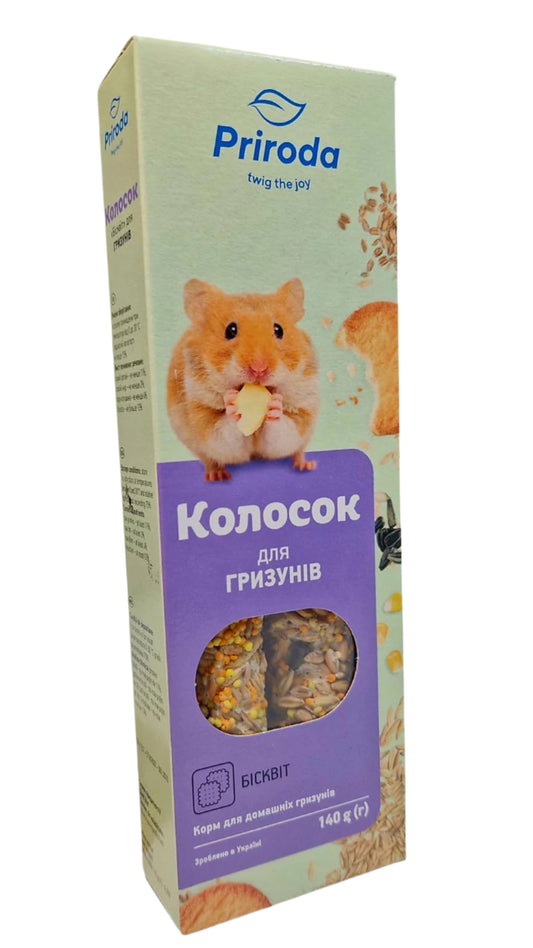 PRIRODA BATON ROZATOARE CU BISCUITI 140GR