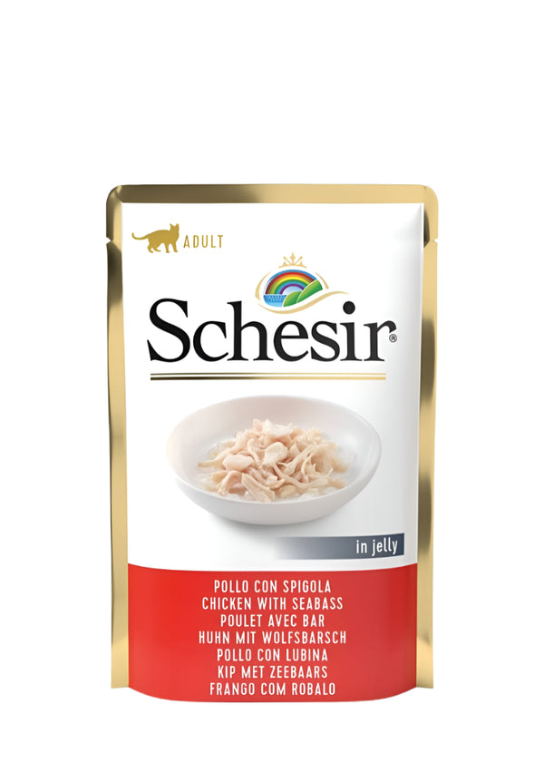 Schesir Plic cu Pui şi Biban 85g