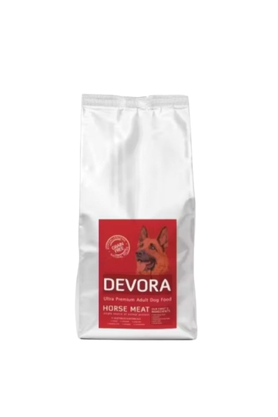 Hrana uscată pentru câini Devora Grain Free cu Cal – 7.5 kg