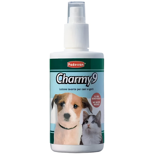Şampon Charmy 9 Spalare Uscata pentru pisici şi câini 250ml