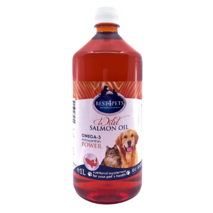 ULEI SOMON SALBATIC PENTRU CAINI SI PISICI 1L BEST4PETS