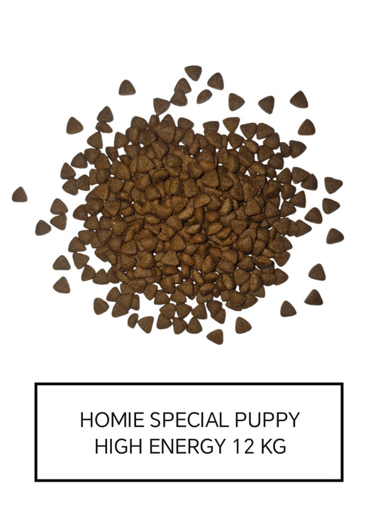 Homie Special, Hrana uscata pentru caini juniori cu energie ridicata si continut scazut de cereale, 12 Kg